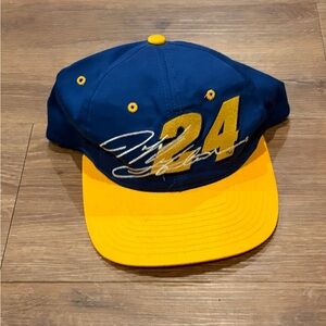 Blue and Yellow jeff Gordon hat